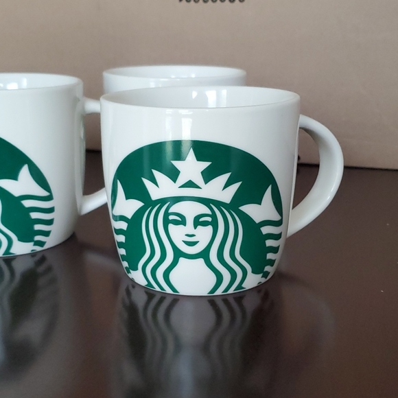 4 Starbucks Classic Mugs